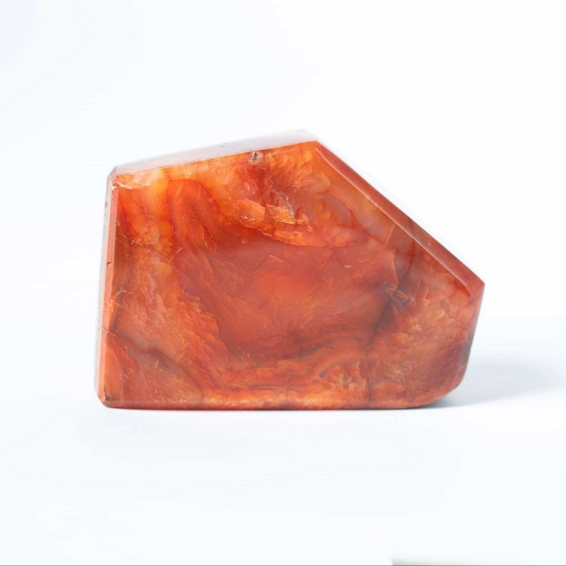 Carnelian Freeform Polygon - 1 of a Kind