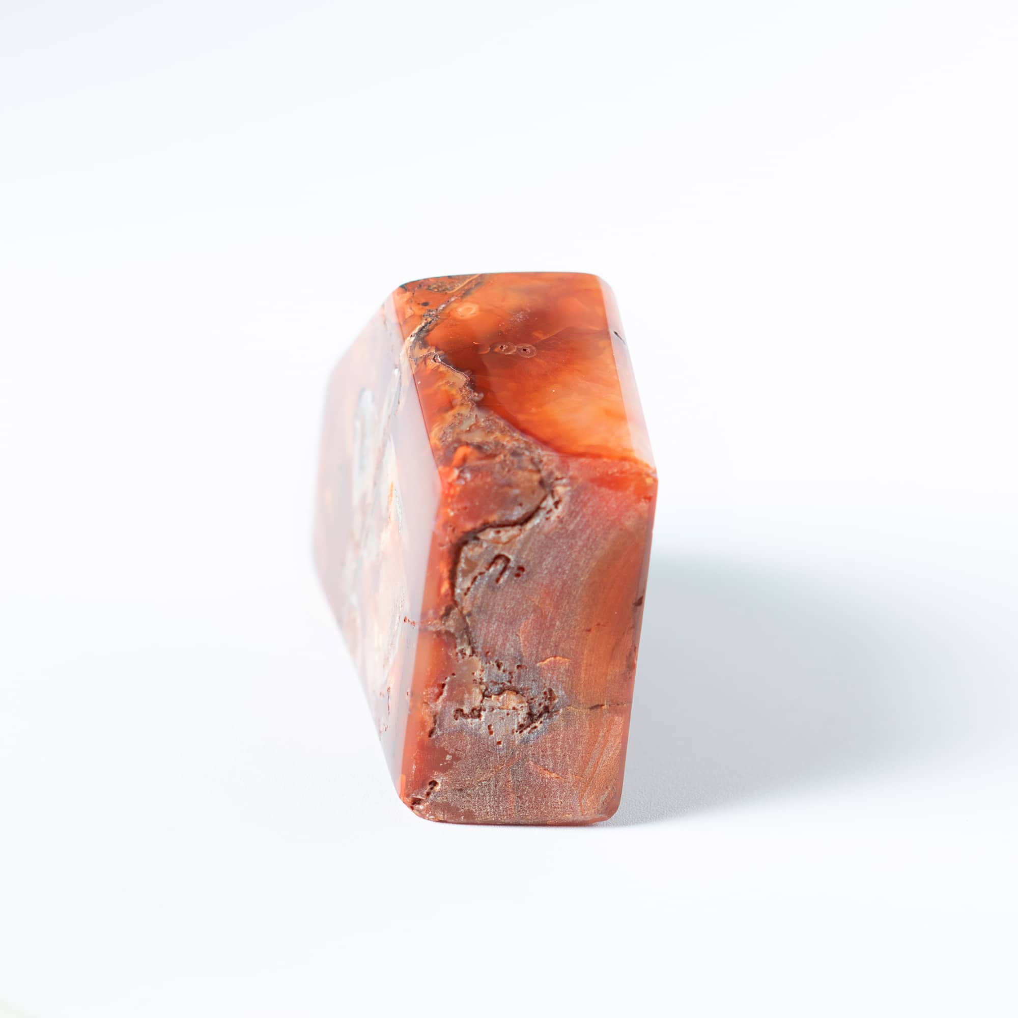 Carnelian Freeform Polygon - 1 of a Kind