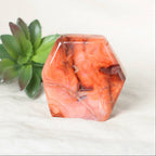 Carnelian Freeform Polygon - 1 of a Kind