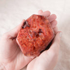 Carnelian Freeform Polygon - 1 of a Kind