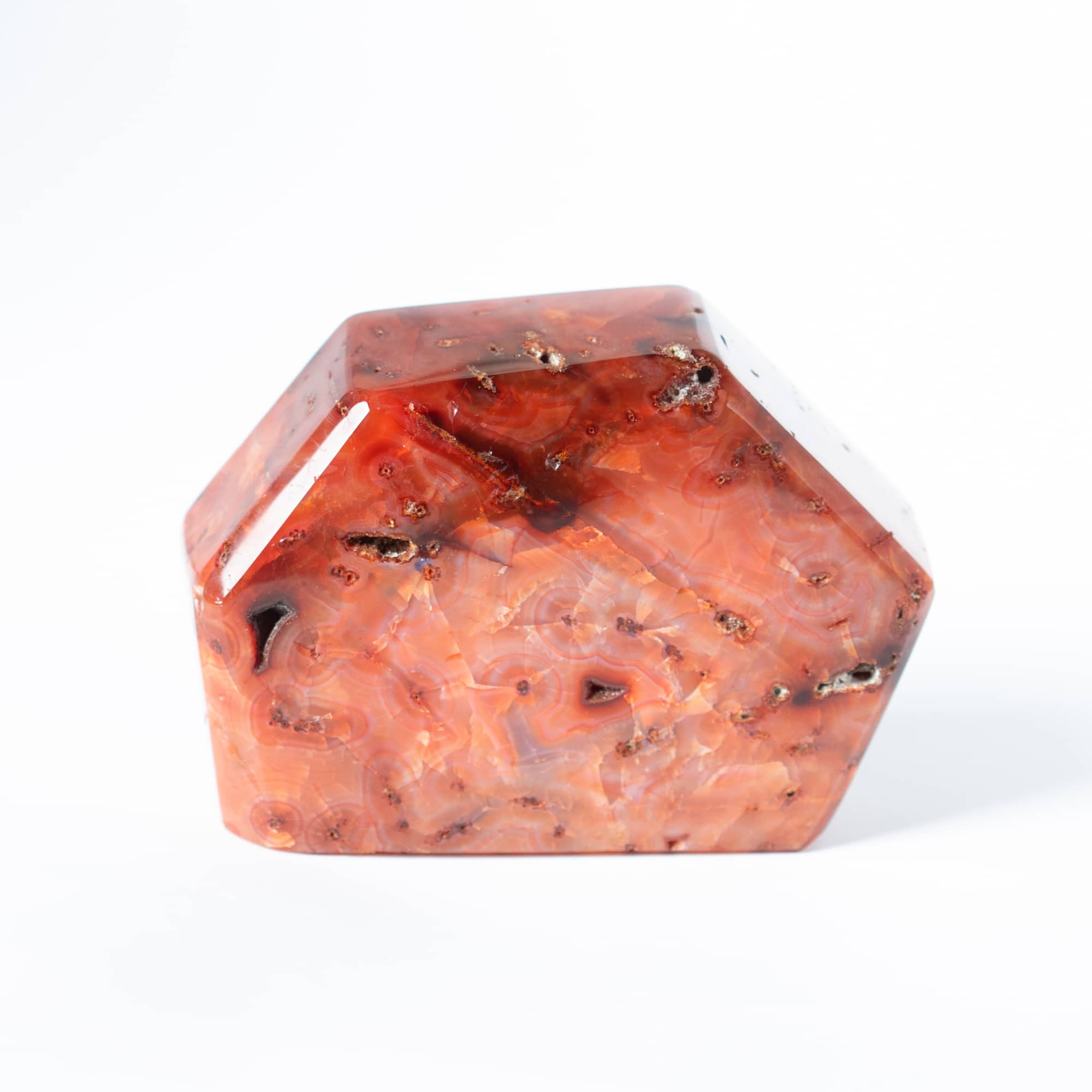 Carnelian Freeform Polygon - 1 of a Kind