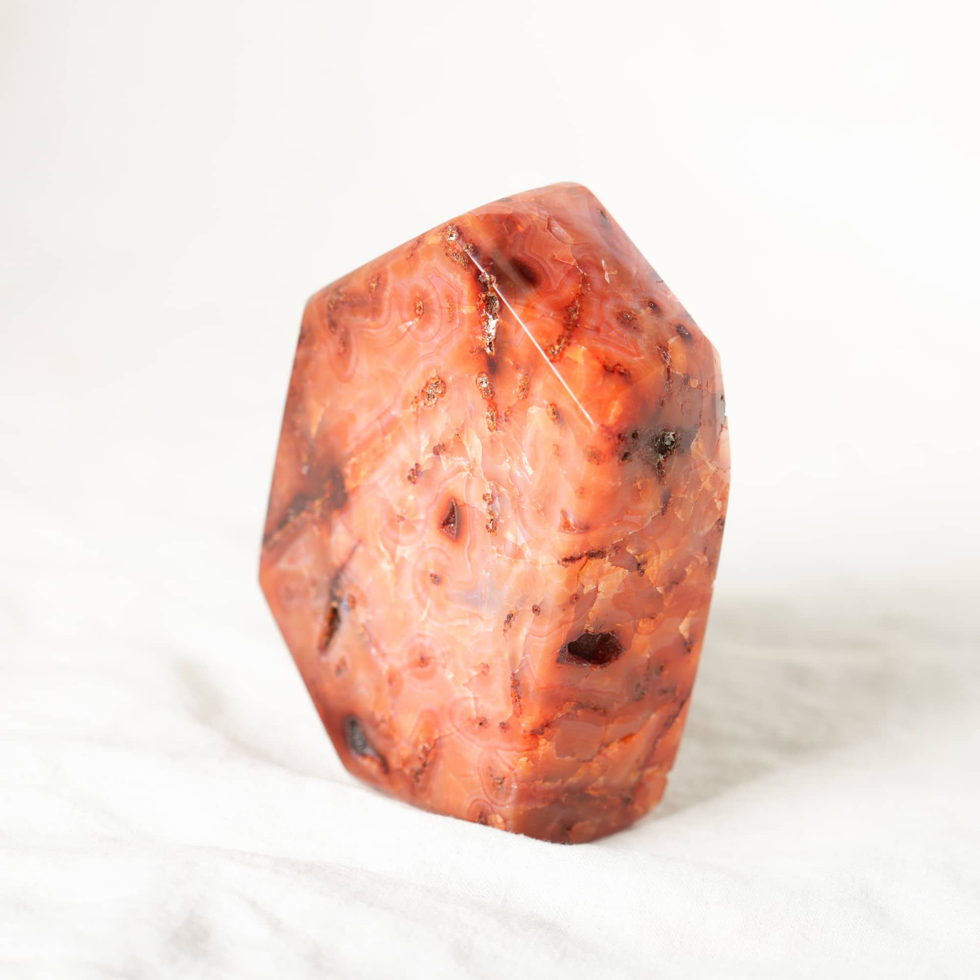 Carnelian Freeform Polygon - 1 of a Kind