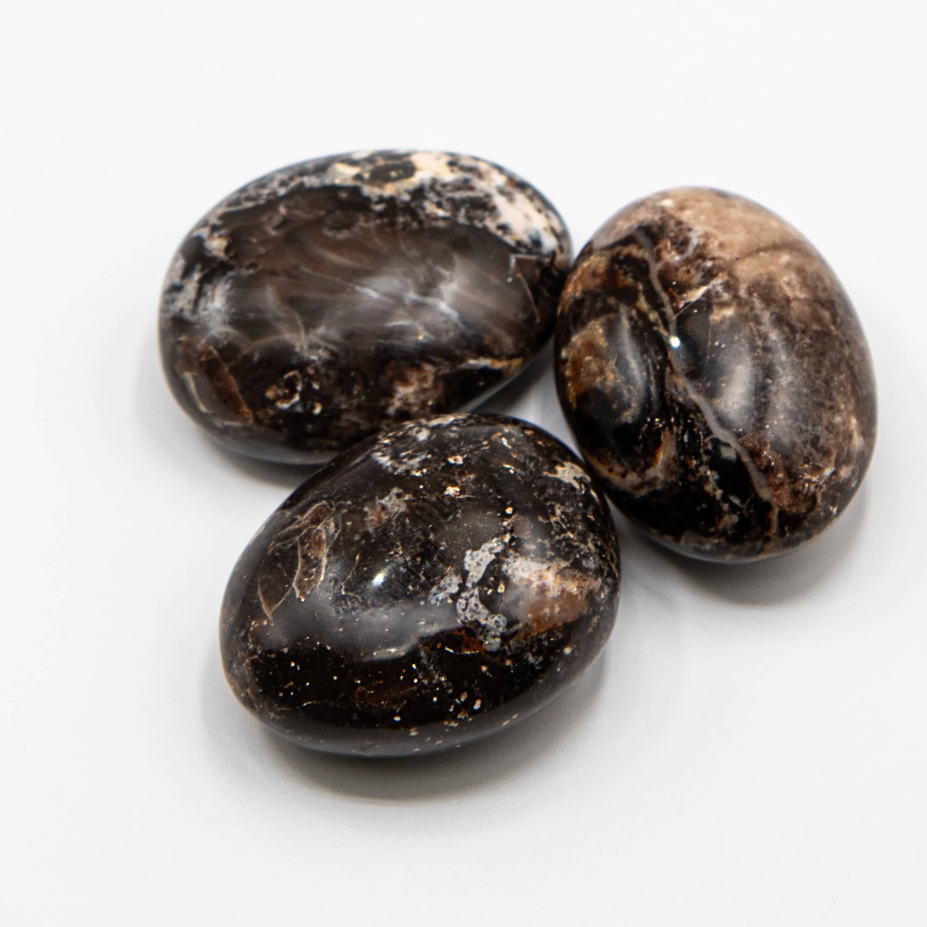 Black Opal Palm Stone - 1 of a Kind