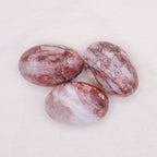 Red Hematoid Quartz Palm Stone