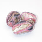 Rare Strawberry Opal Palm Stone