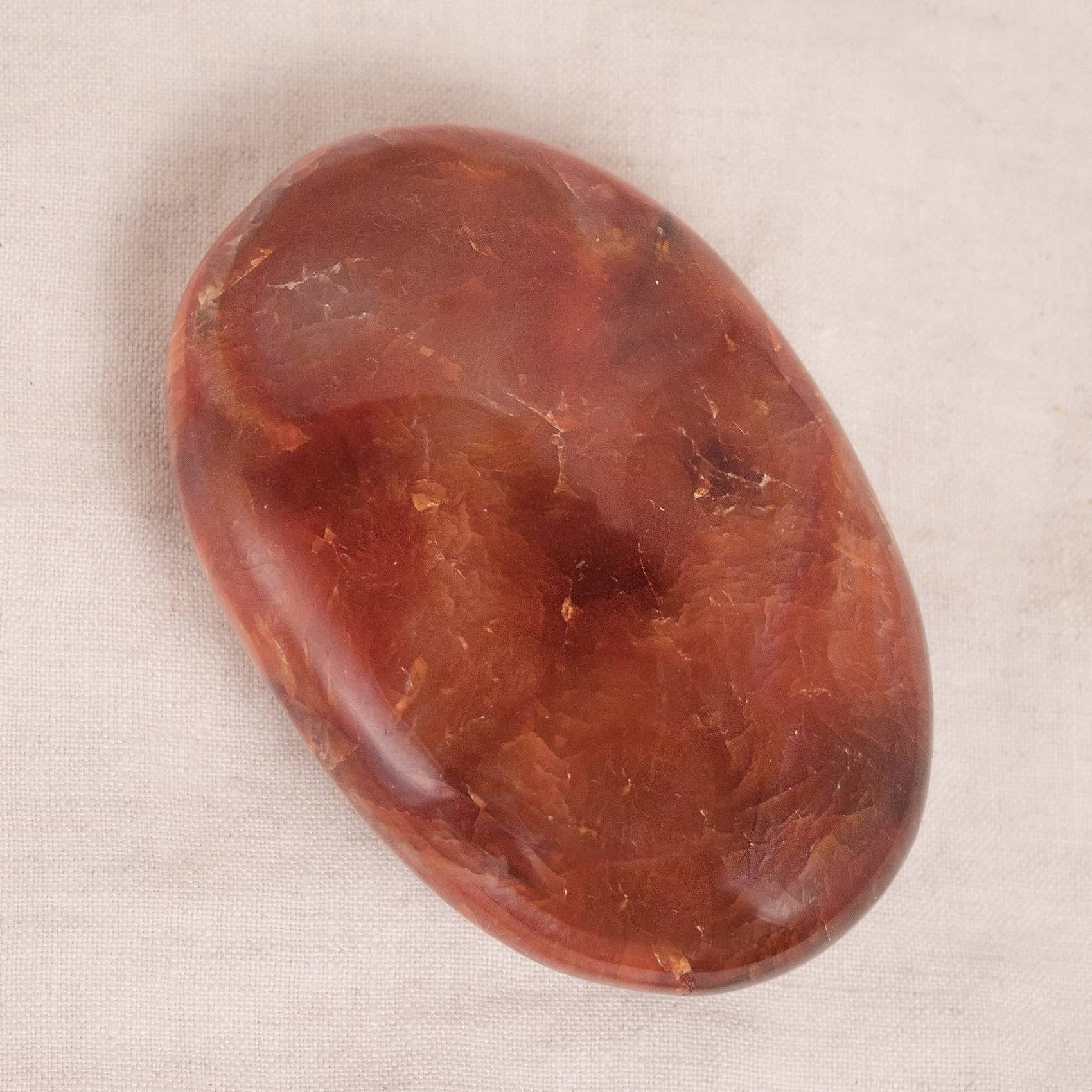 Carnelian Palm Stones - AAA Premium Quality