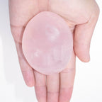 Rose Quartz Palm Stone - AAA Premium Quality