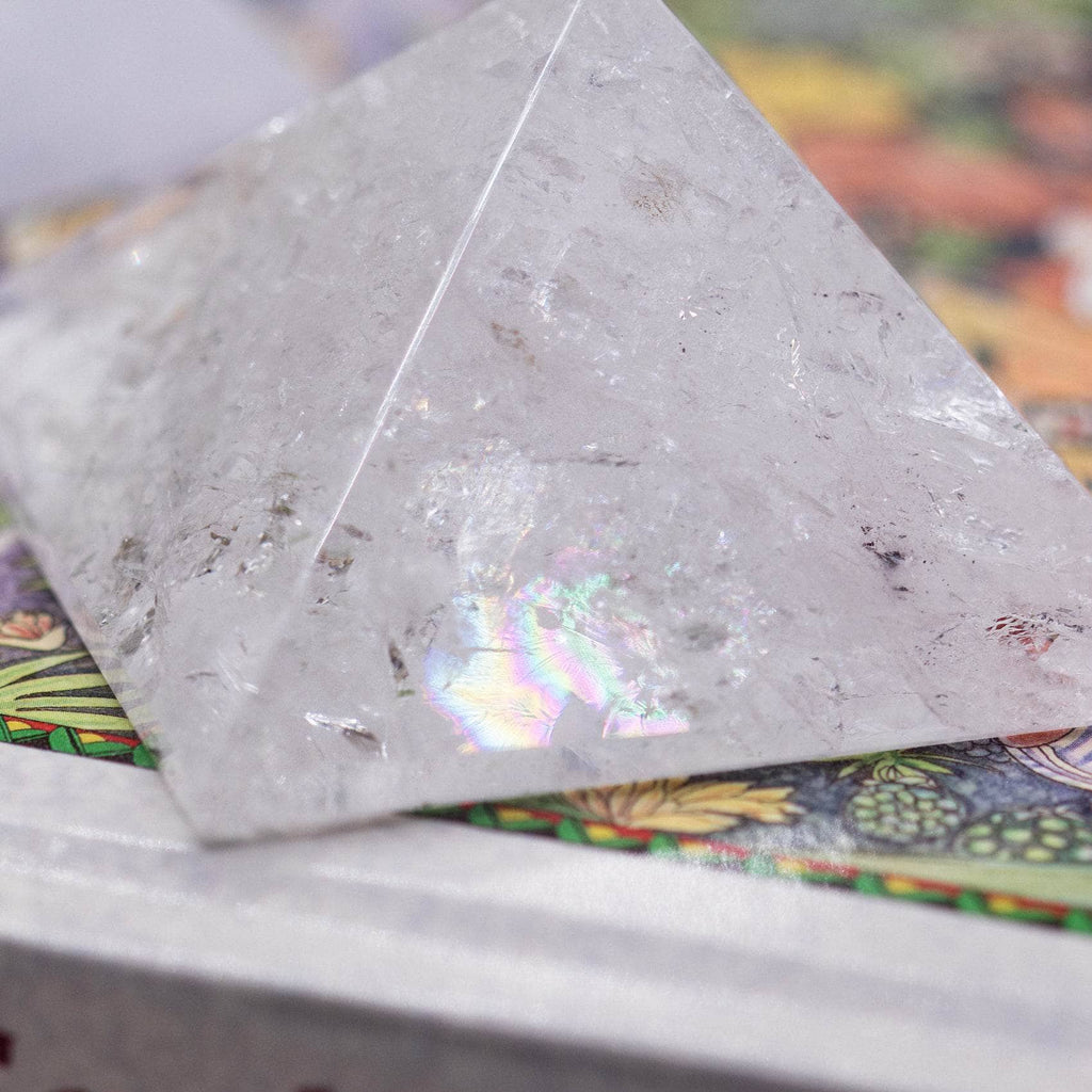 Clear Quartz Pyramid - Large