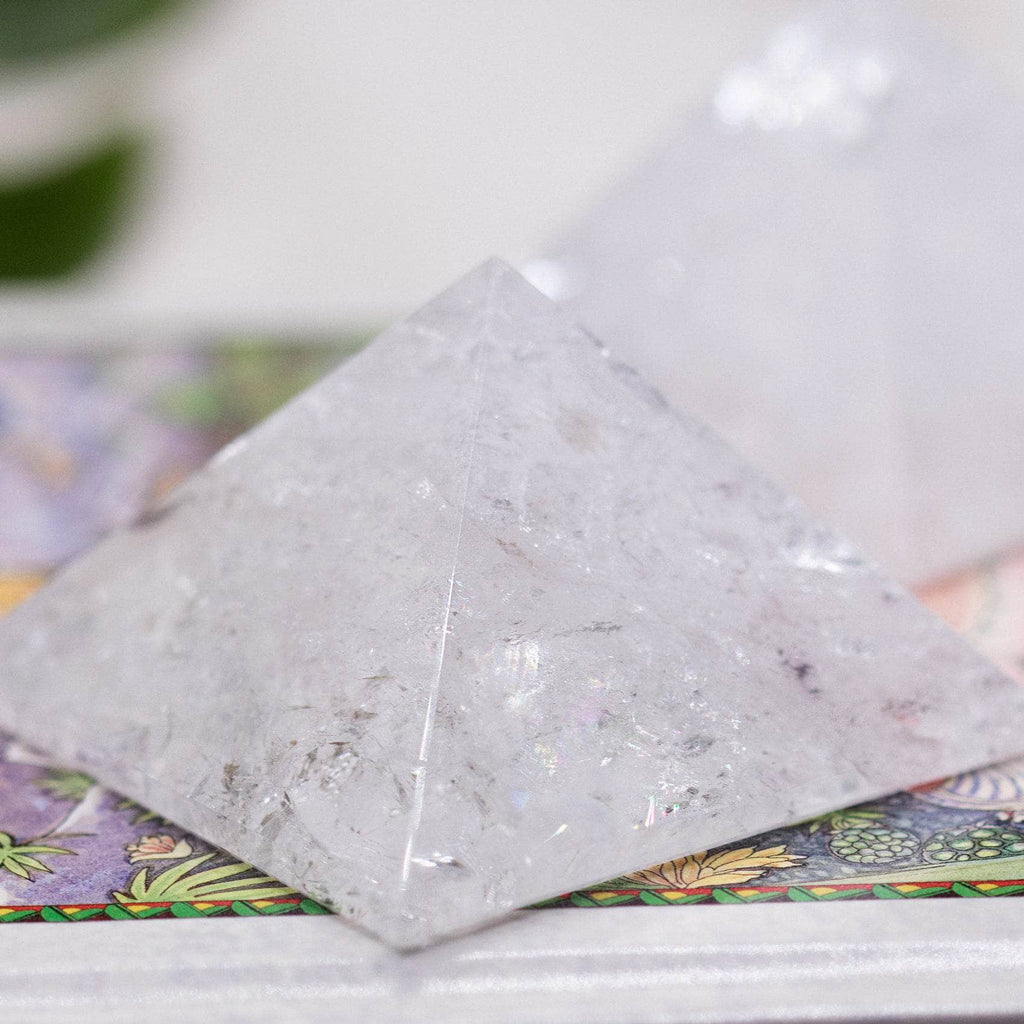 Clear Quartz Pyramid - Large