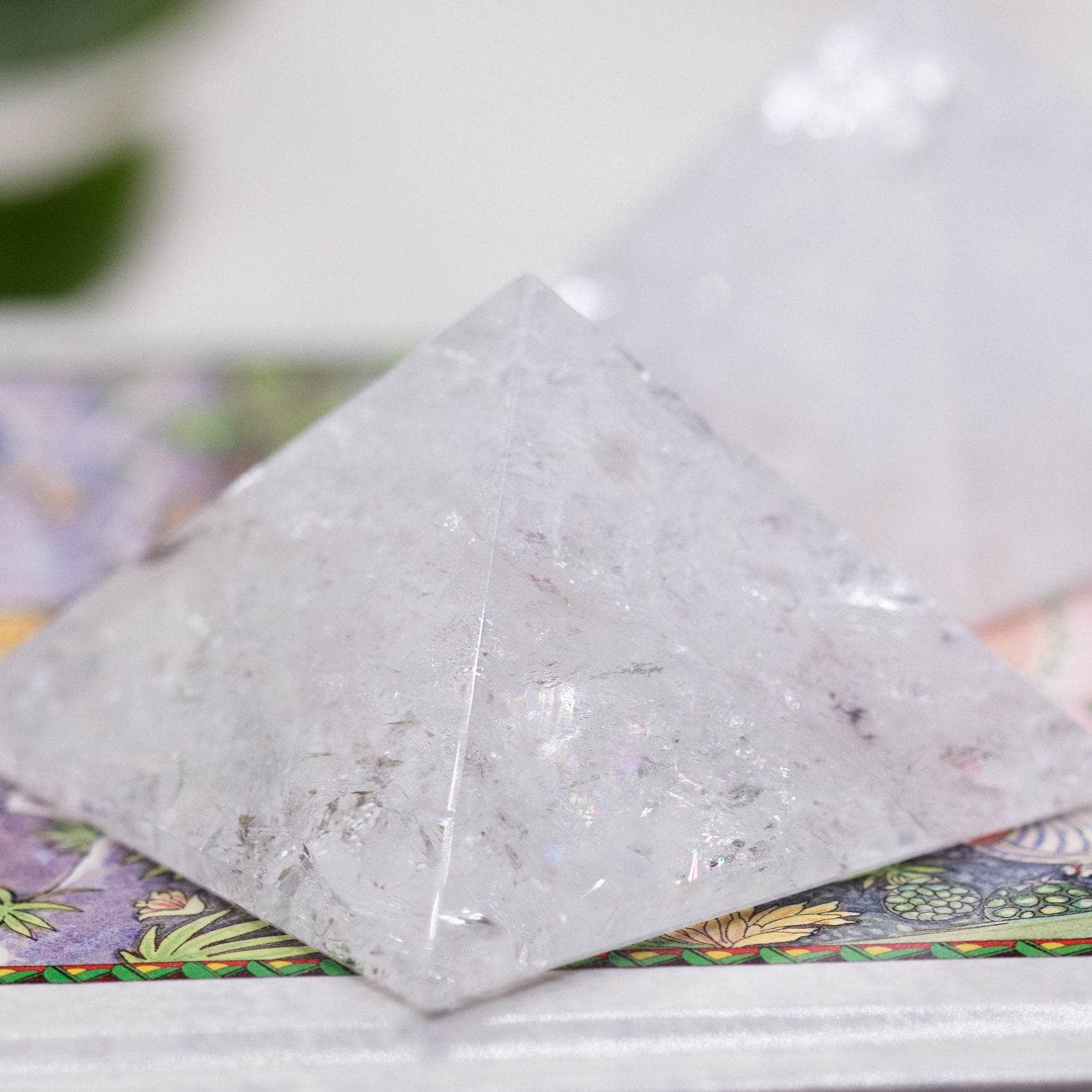 Clear Quartz Pyramid - Large
