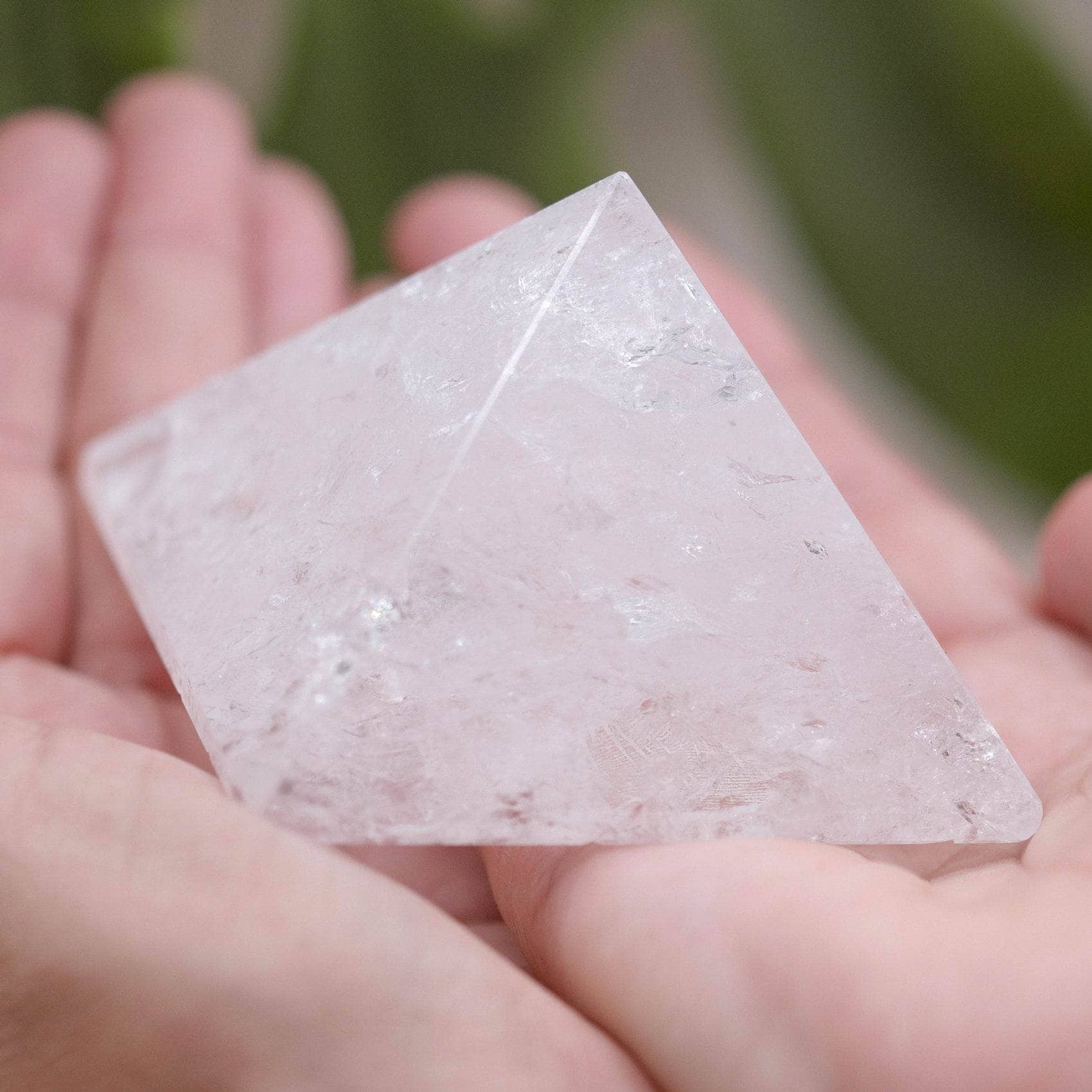 Clear Quartz Pyramid - Large