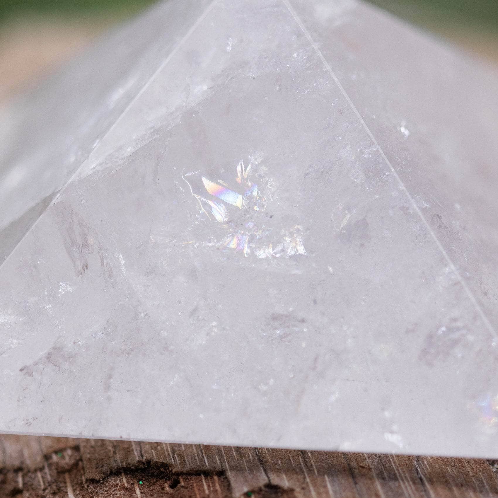 Clear Quartz Pyramid - Large
