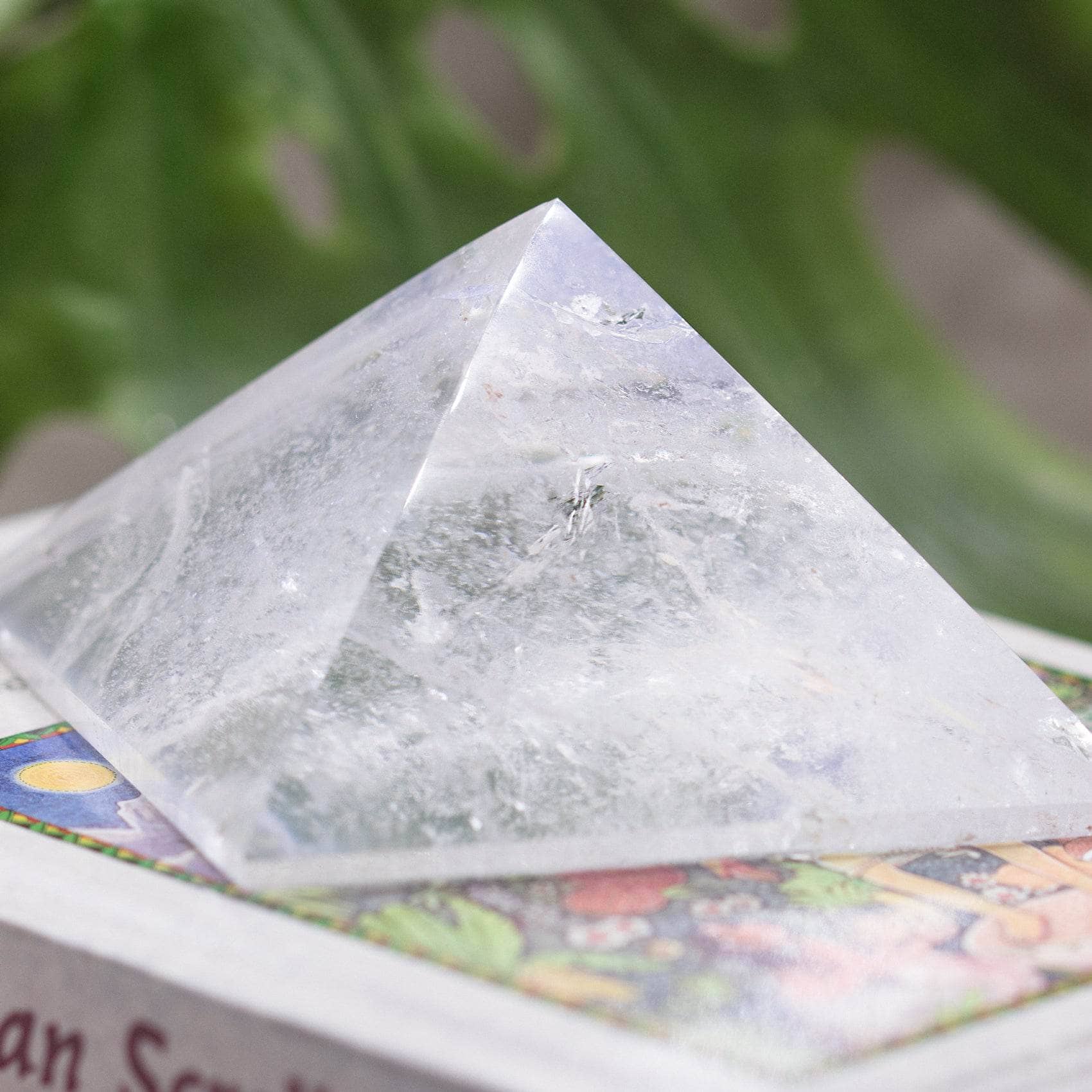 Clear Quartz Pyramid - Large