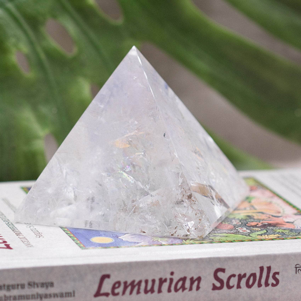 Clear Quartz Pyramid - Large
