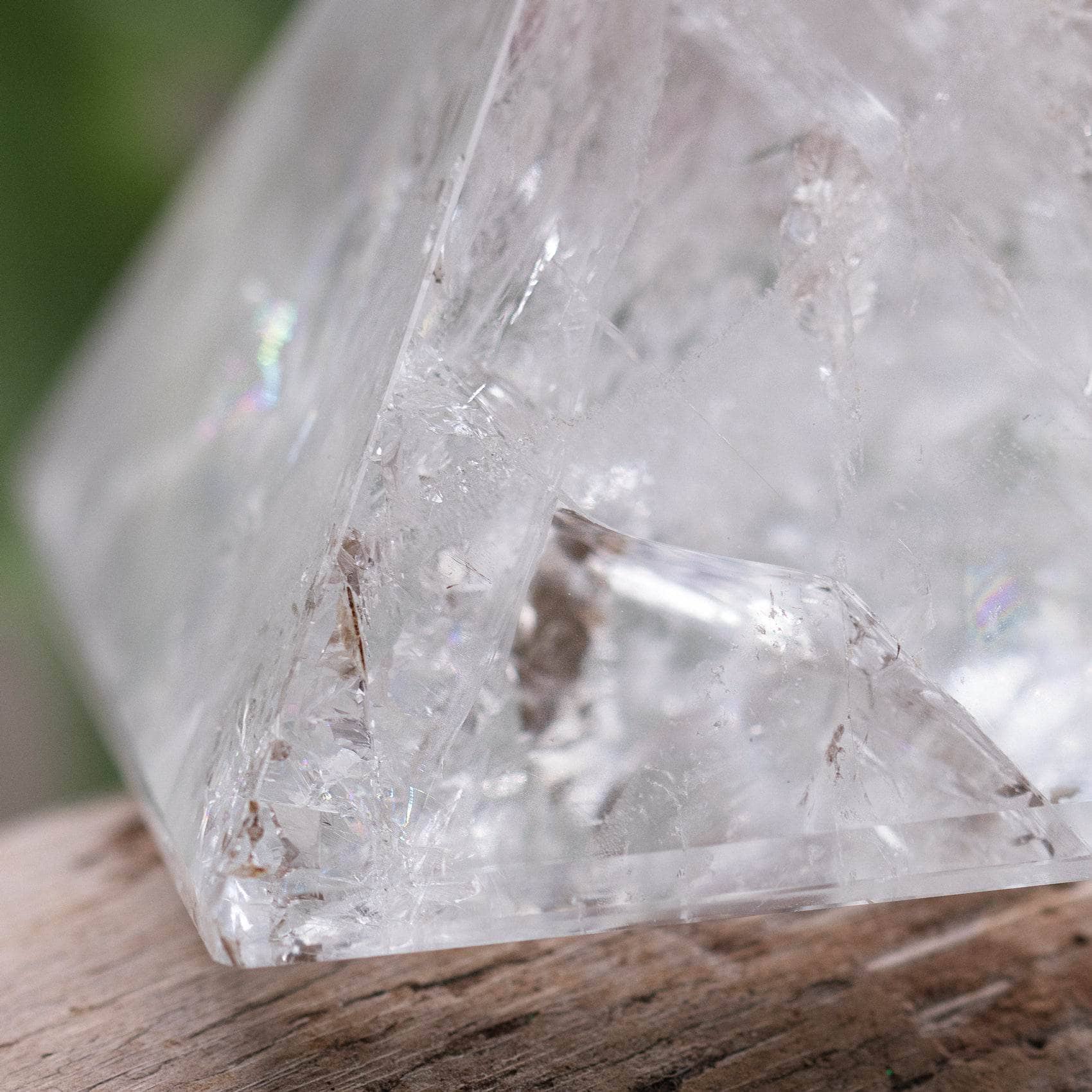 Clear Quartz Pyramid - Large