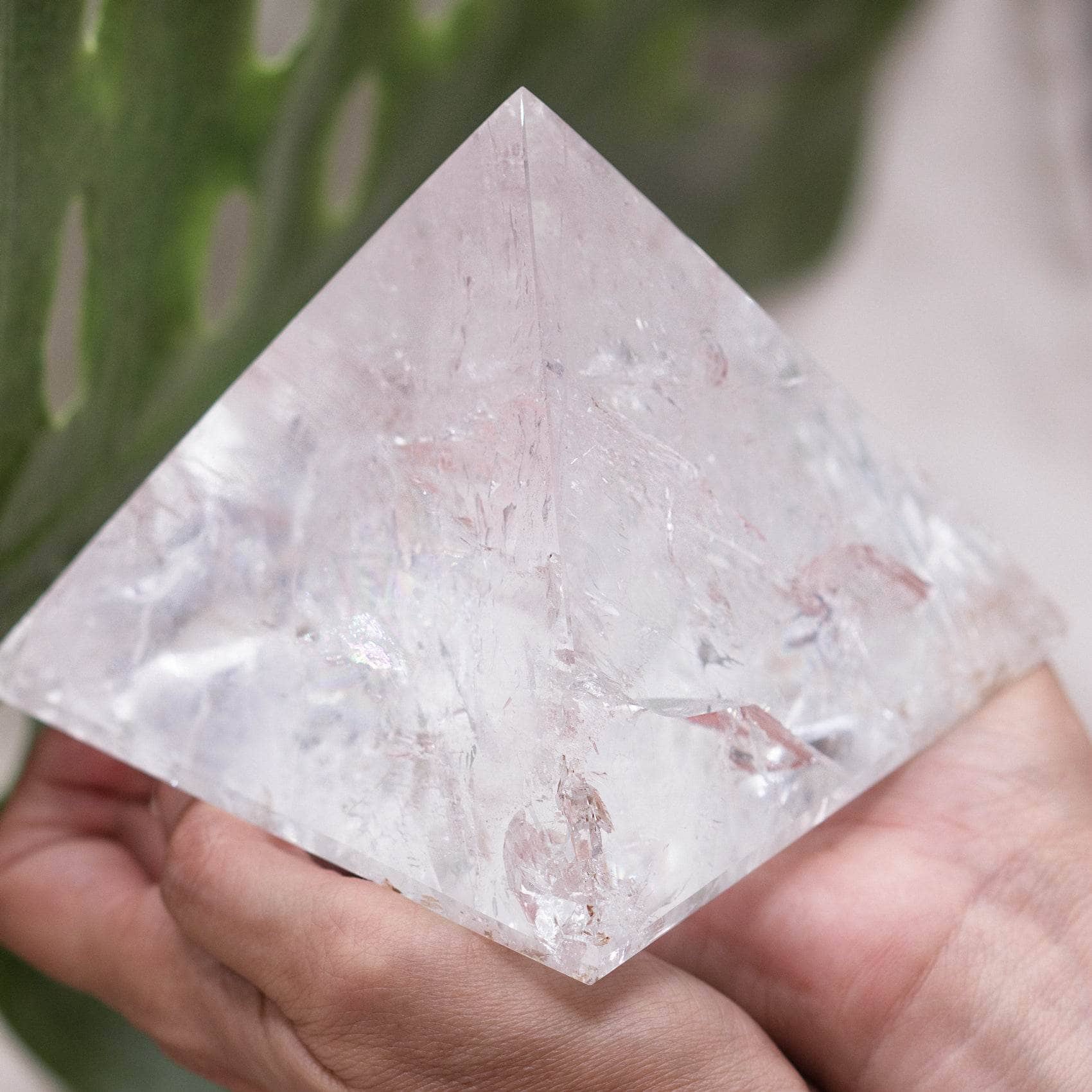 Clear Quartz Pyramid - Large