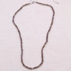 Labradorite Single or Double Strand Bead Necklace
