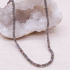 Labradorite Single or Double Strand Bead Necklace
