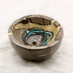 Rare Black Septarian Crystal Bowl - 1 of a Kind