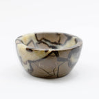 Rare Black Septarian Crystal Bowl - 1 of a Kind