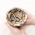 Rare Black Septarian Crystal Bowl - 1 of a Kind