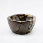 Rare Black Septarian Crystal Bowl - 1 of a Kind