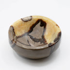 Rare Black Septarian Crystal Bowl - 1 of a Kind