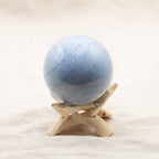 Blue Calcite Sphere- Large - 1 of a Kind
