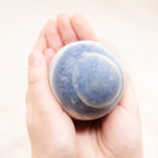 Blue Calcite Sphere- Large - 1 of a Kind