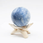 Blue Calcite Sphere- Large - 1 of a Kind