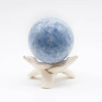 Blue Calcite Sphere- Large - 1 of a Kind