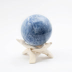 Blue Calcite Sphere- Large - 1 of a Kind
