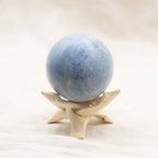 Blue Calcite Sphere- Large - 1 of a Kind