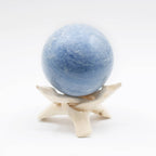 Blue Calcite Sphere- Large - 1 of a Kind