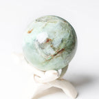 Rare Green Moonstone Sphere - 1 of a Kind