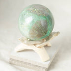Rare Green Moonstone Sphere - 1 of a Kind