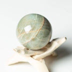 Rare Green Moonstone Sphere - 1 of a Kind
