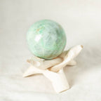 Rare Green Moonstone Sphere - 1 of a Kind