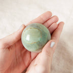 Rare Green Moonstone Sphere - 1 of a Kind