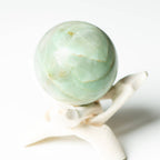 Rare Green Moonstone Sphere - 1 of a Kind