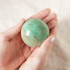 Rare Green Moonstone Sphere - 1 of a Kind