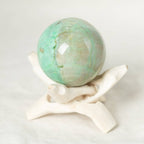 Rare Green Moonstone Sphere - 1 of a Kind