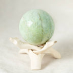 Rare Green Moonstone Sphere - 1 of a Kind