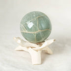 Rare Green Moonstone Sphere - 1 of a Kind