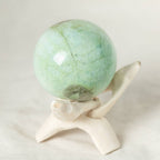 Rare Green Moonstone Sphere - 1 of a Kind