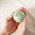 Rare Green Moonstone Sphere - 1 of a Kind