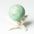 Rare Green Moonstone Sphere - 1 of a Kind