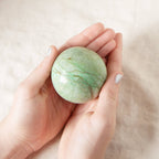 Rare Green Moonstone Sphere - 1 of a Kind