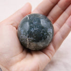 Moss Agate Sphere with Tripod
