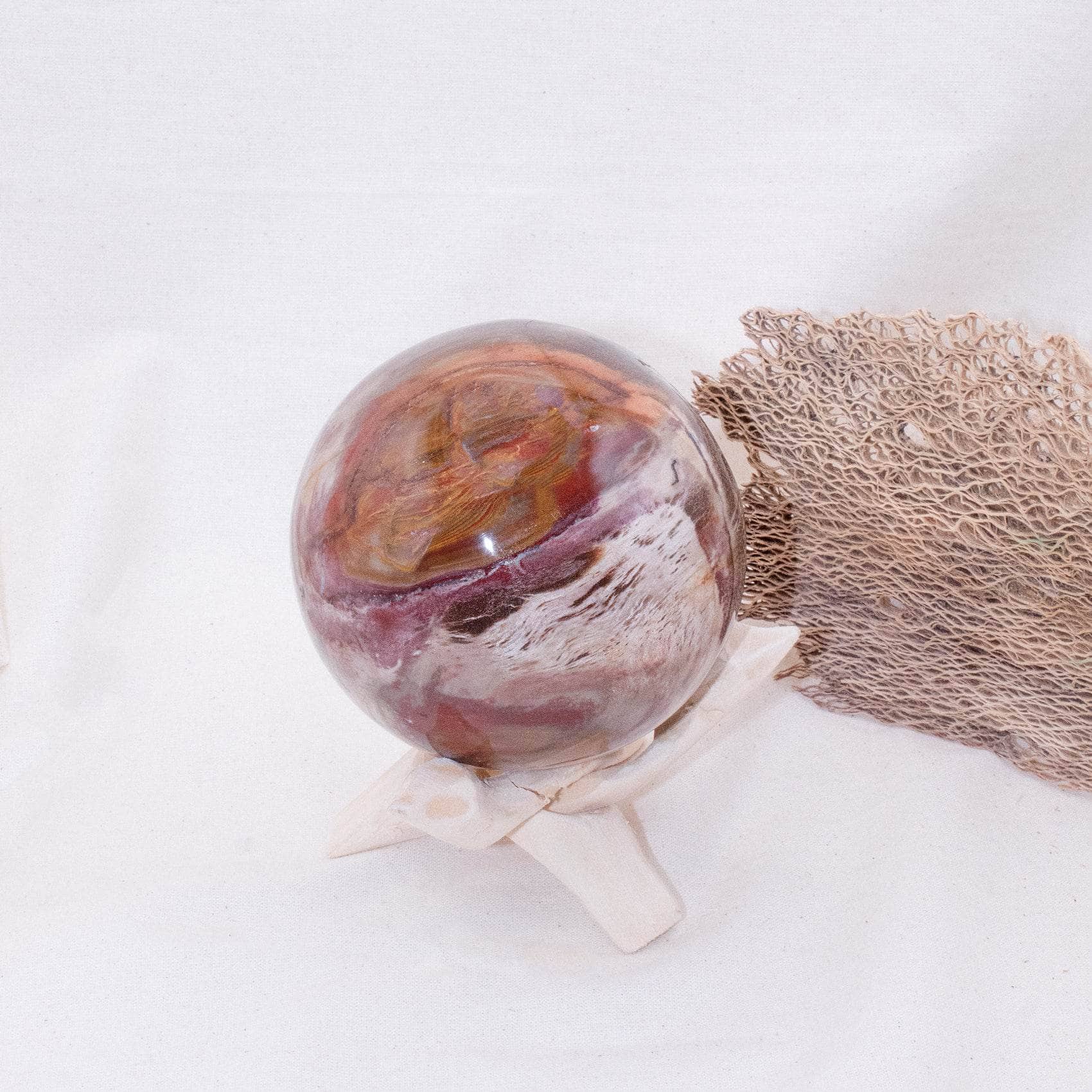Petrified Wood Sphere